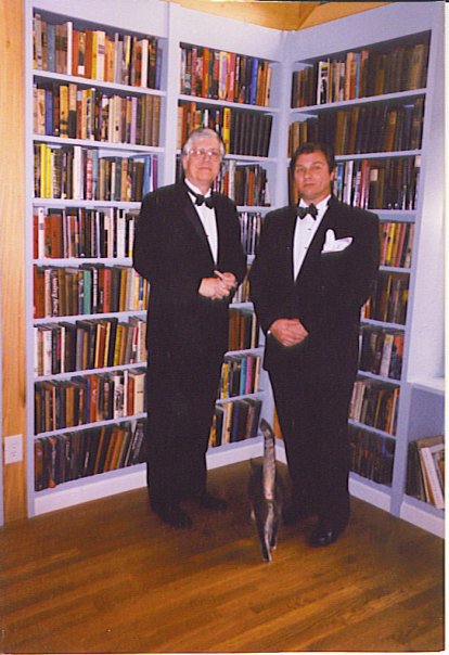 Janie 23 sprig's library photo bomb